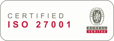 Certified ISO 27001